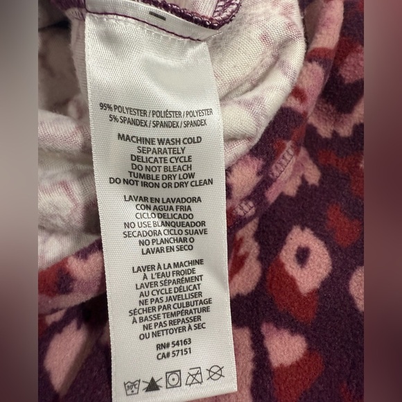 Calvin Klein Women’s Multicolor Sweatshirt half zip pullover Sz Medium - Picture 8 of 12